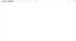 Desktop Screenshot of blakegordon.com